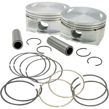 PISTON KITS AND RINGS FOR S&S MOTORS FOR HARLEY-DAVIDSON