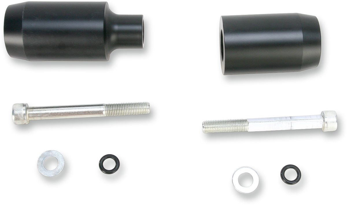 POWERSTANDS RACING FRAME SLIDERS FRAME SLIDERS KAW BK