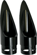 BARON FAMILY JEWEL EXHAUST TIPS EXHAUST TIP SCALLOP BLK