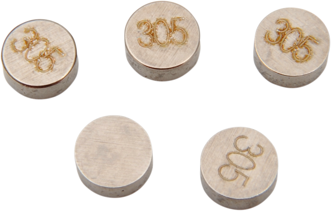 K&L SUPPLY VALVE SHIM STARTER KITS VALVE SHIM 3.05 7.50MM