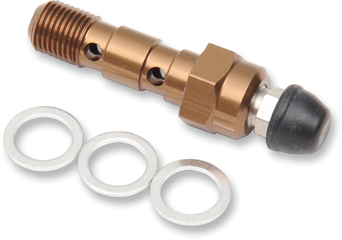 SHINDY ALUMINUM BANJO BOLTS ALUM BANJO BOLT SUZ W/BLD