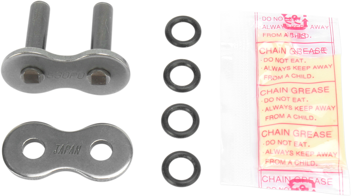 PARTS UNLIMITED-CHAIN MOTORCYCLE CHAIN LINK CON PU 530 O-RING RI