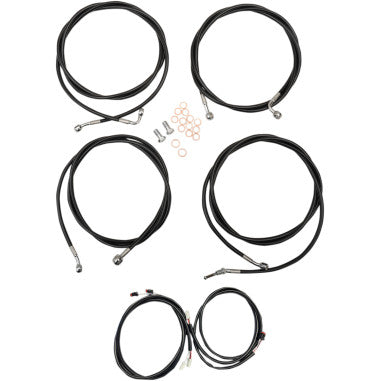 HANDLEBAR CABLE/BRAKE & CLUTCH LINE/WIRE KITS AND COMPONENTS FOR HARLEY-DAVIDSON