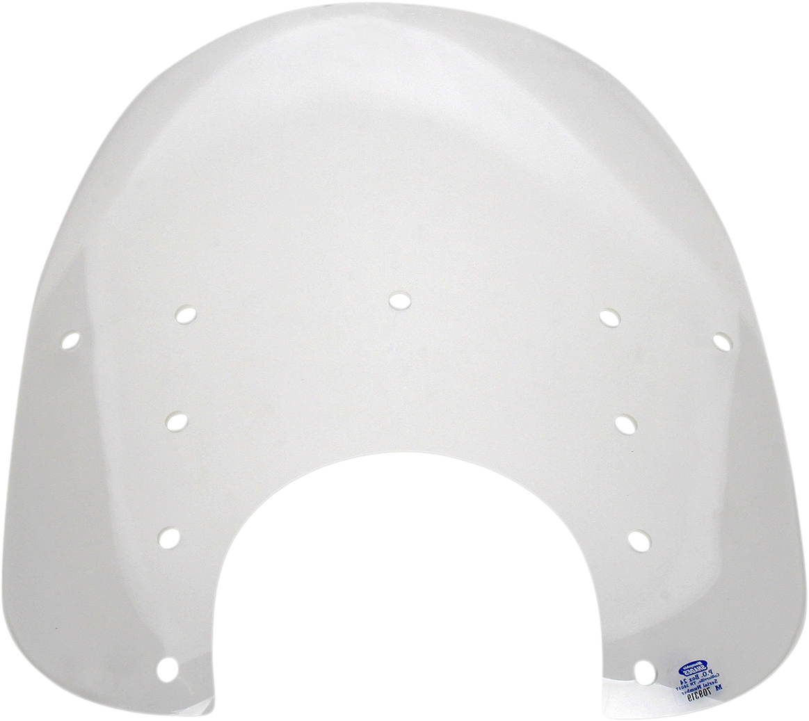 MEMPHIS SHADES METRIC REPLACEMENT PLASTIC FOR MEMPHIS SHADES WINDSHIELDS FATS 19, PLASTIC, CLEAR