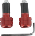K&S TECHNOLOGIES ANTI-VIBRATION BAR ENDS ANTI-VIBRATN BAR END RED
