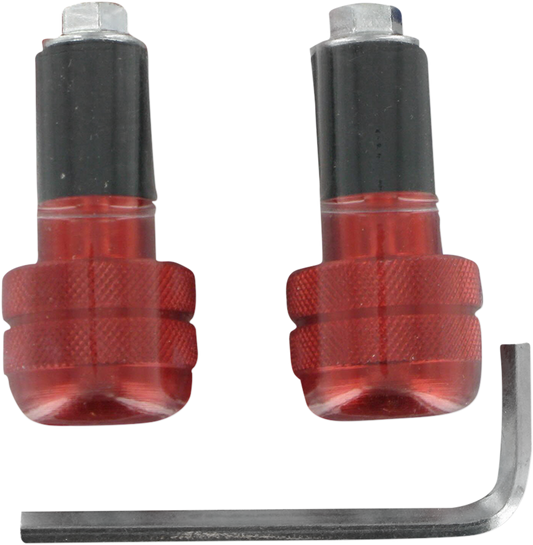 K&S TECHNOLOGIES ANTI-VIBRATION BAR ENDS ANTI-VIBRATN BAR END RED