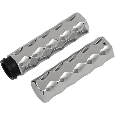 BILLET HEX GRIPS FOR HARLEY-DAVIDSON