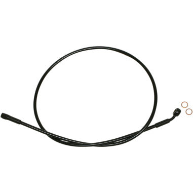 ALTERNATIVE LENGTH XR STAINLESS EXTREME RESPONSE DOT UPPER BRAKE LINES FOR HARLEY-DAVIDSON