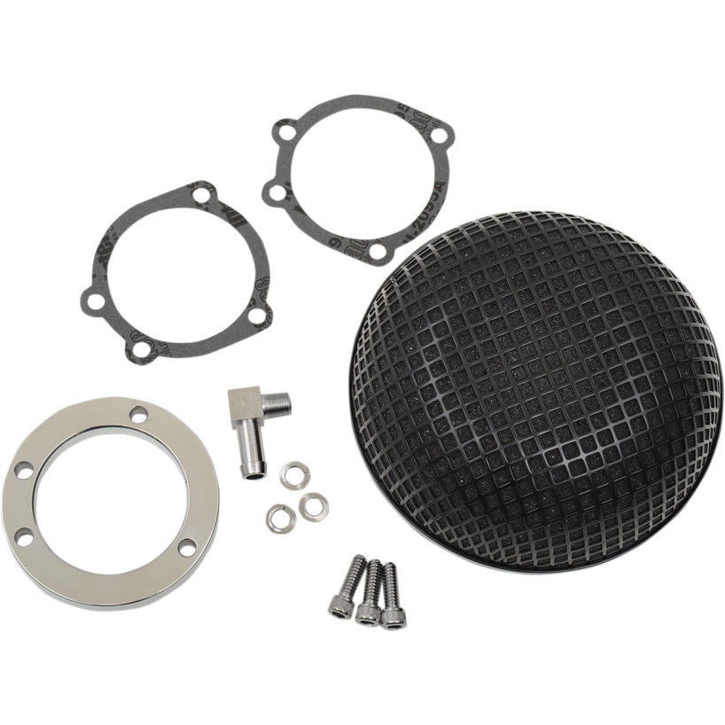 Filtro Aire Bobber Para Harley-Davidson® Black "Bob" Retro-Style Air Cleaner