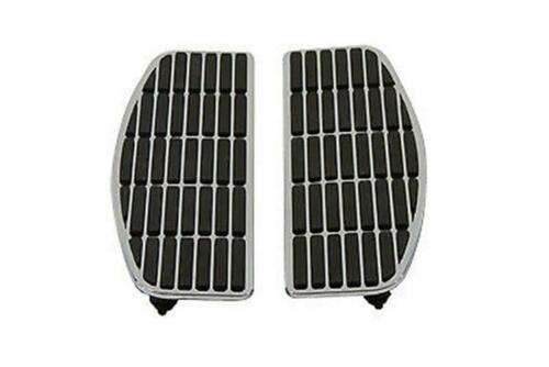 Footboard Mat Set Chrome For Harley-Davidson