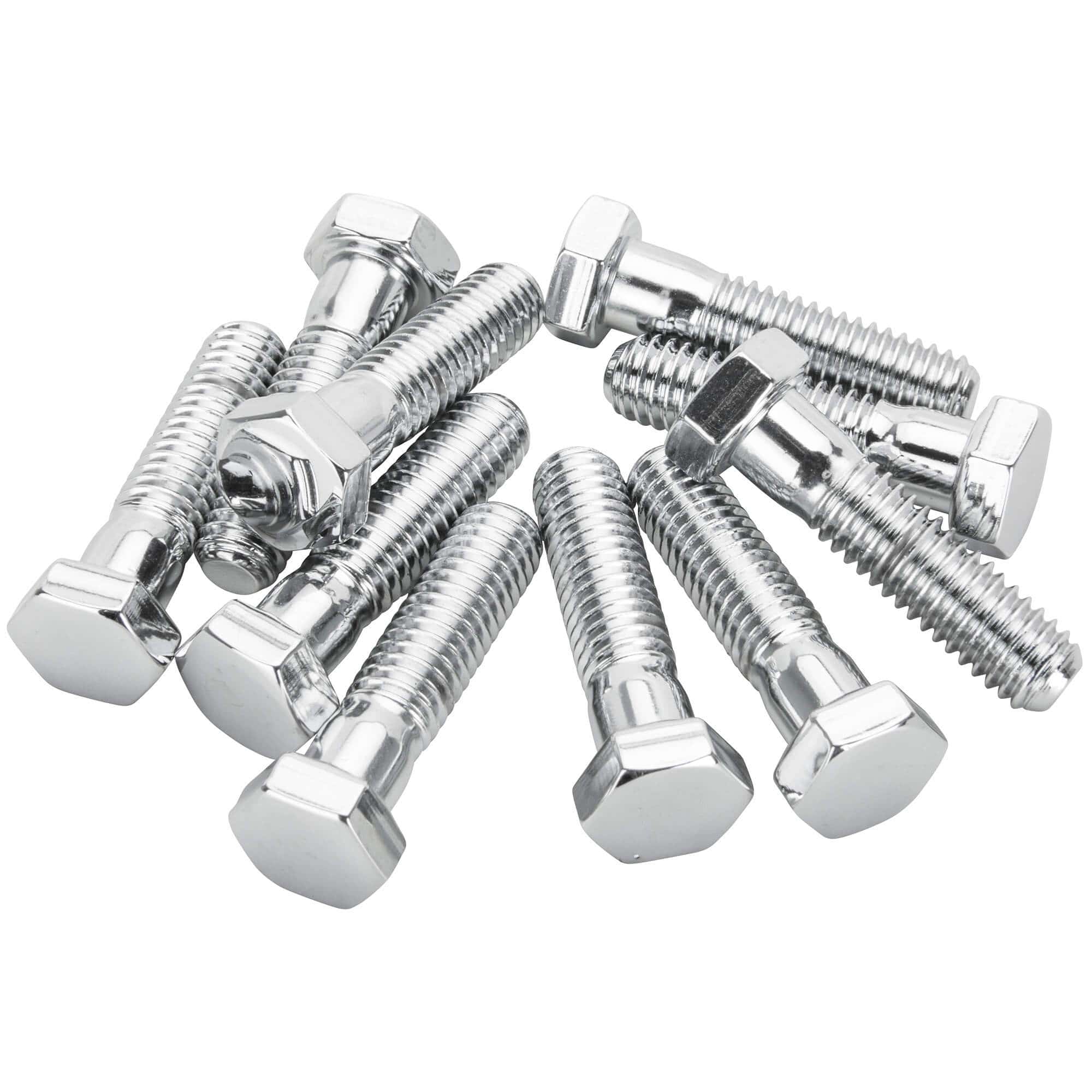 Colony, 3/8-16 X 1-1/2 Chrom-Sechskantschrauben für Harley-Davidson