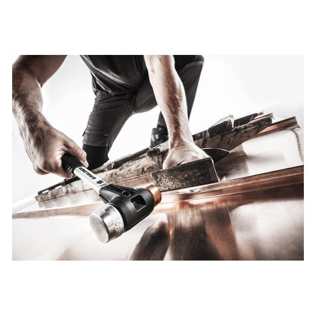 Mazo Halder Simplex De Cobre De Cara Blanda De 330 Mm De Largo