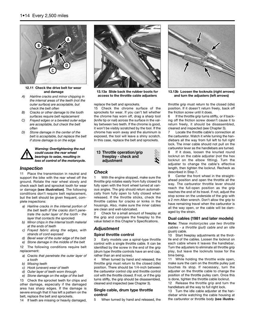 Haynes Service Manual For Harley-Davidson