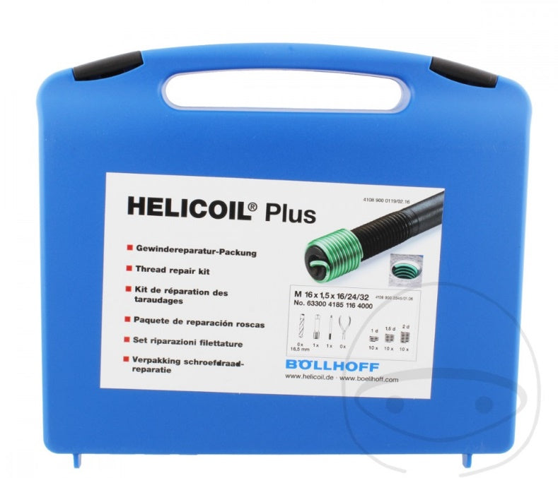 Kit Reparacion Rosca Tornillo Drenaje Helicoil M16 Drain Bolt Thread Repair Kit