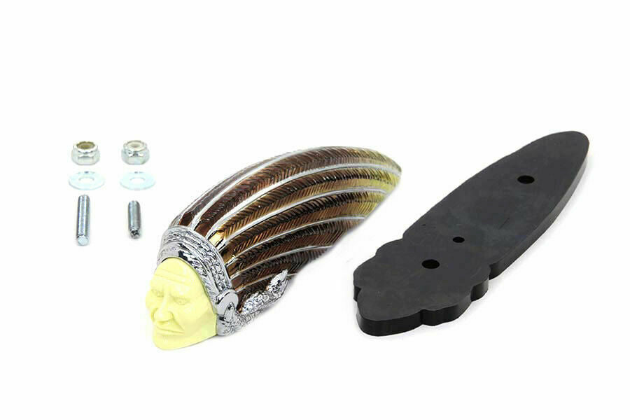 Indian Front Fender Ornament Lamp