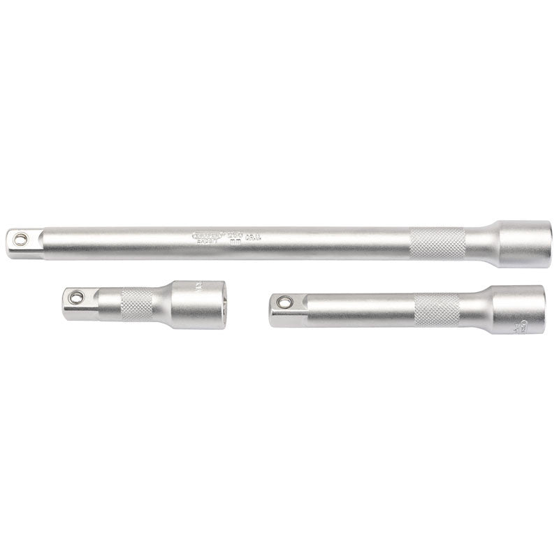 Game Extensions Carry And Professional Glass 1/2 " Extension Bar Set (3 Piece)