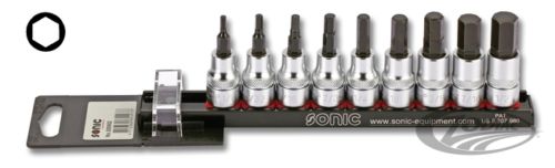 Juego Llaves Vaso Allen Pulgadas 3/8" Hexagonal Allen Socket Set