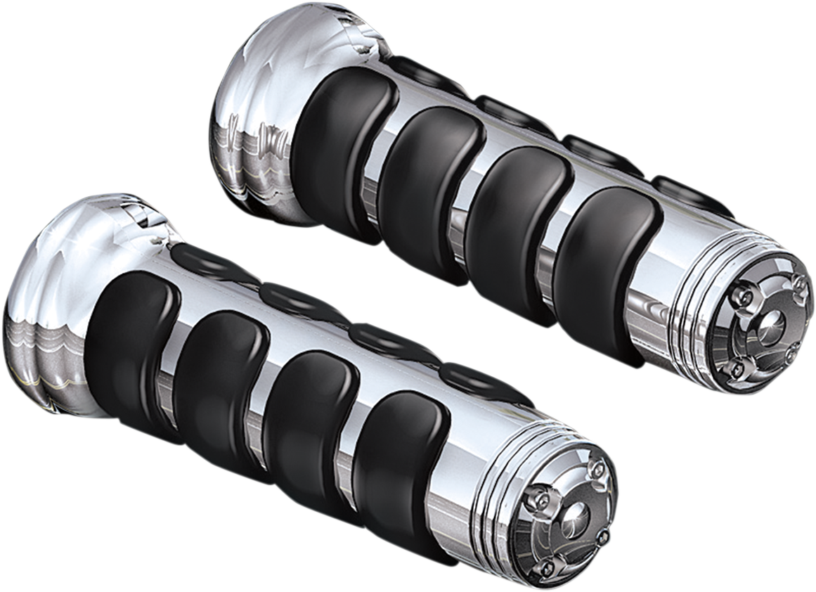Puños Kuryakyn ISO cromados para Honda Goldwing 2006-2017