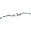 Vented Chrome Levers Kit For Harley-Davidson®.Slotted Chrome Hand Levers