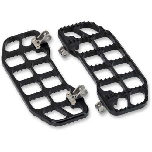 Kit Plataformas Conductor Para Harley-Davidson® Joker Serrated Floorboards Black