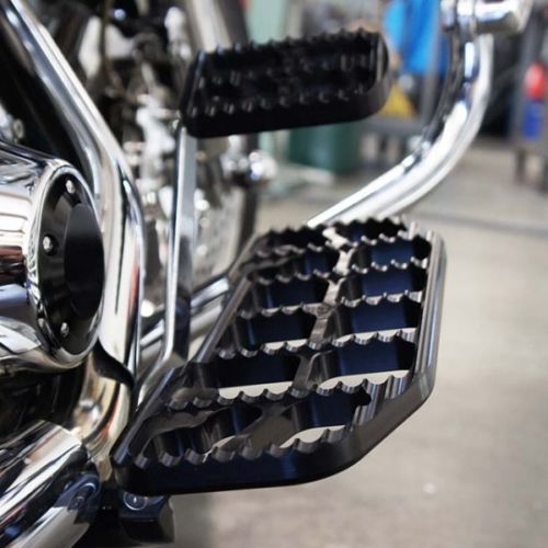 Kit Plataformas Conductor Para Harley-Davidson® Joker Serrated Floorboards Black