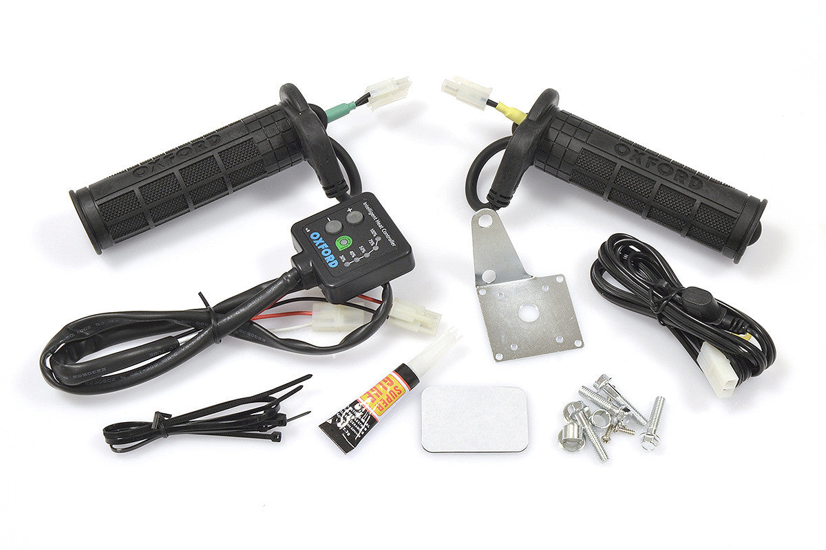 Kit Puños Calefactados Premium Adventure Oxford V8 OF690 Para Manillar 22mm