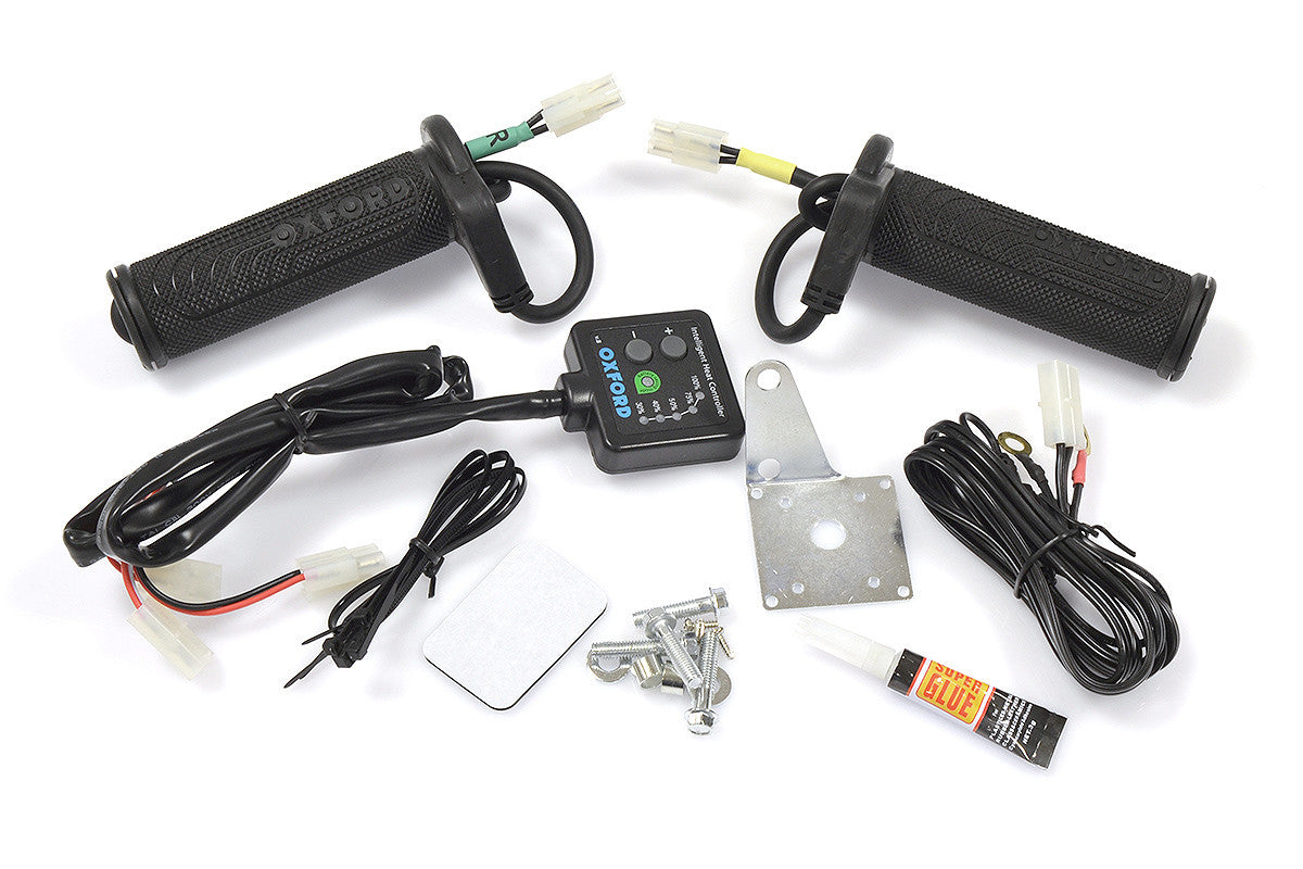 Oxford V8 OF692 Premium Sport Heated Grip Kit for 22mm Handlebars