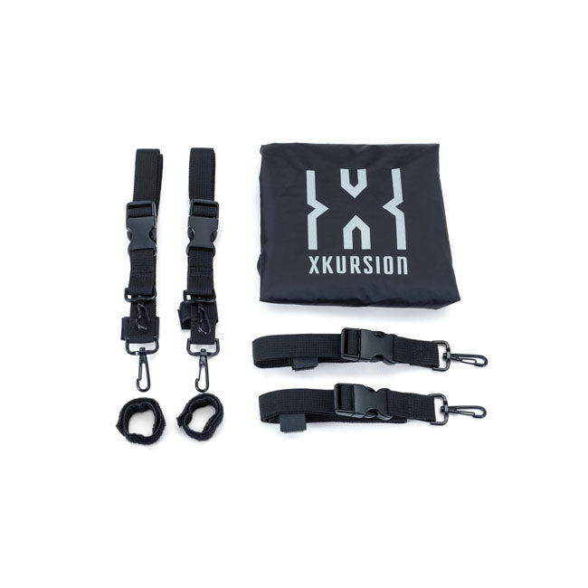 Kuryakyn Xkursion Xs Steward Roll Bag Black For Harley-Davidson