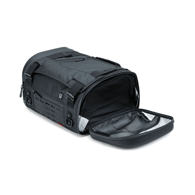 Kuryakyn Xkursion Xs Steward Roll Bag Black For Harley-Davidson