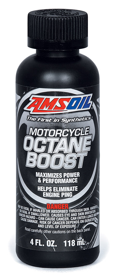 Aditivo Gasolina Especial Moto Amsoil Motorcycle Octane Boost MOBCN 118 mL