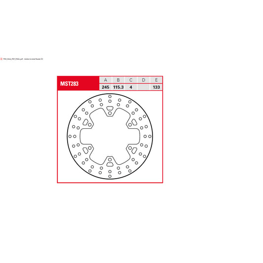 Brake Rotors For Ducati 800 Scrambler 15-