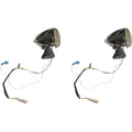 Probeam Dynamic Ringz Front LED Turn Signals Black For Indian Scout