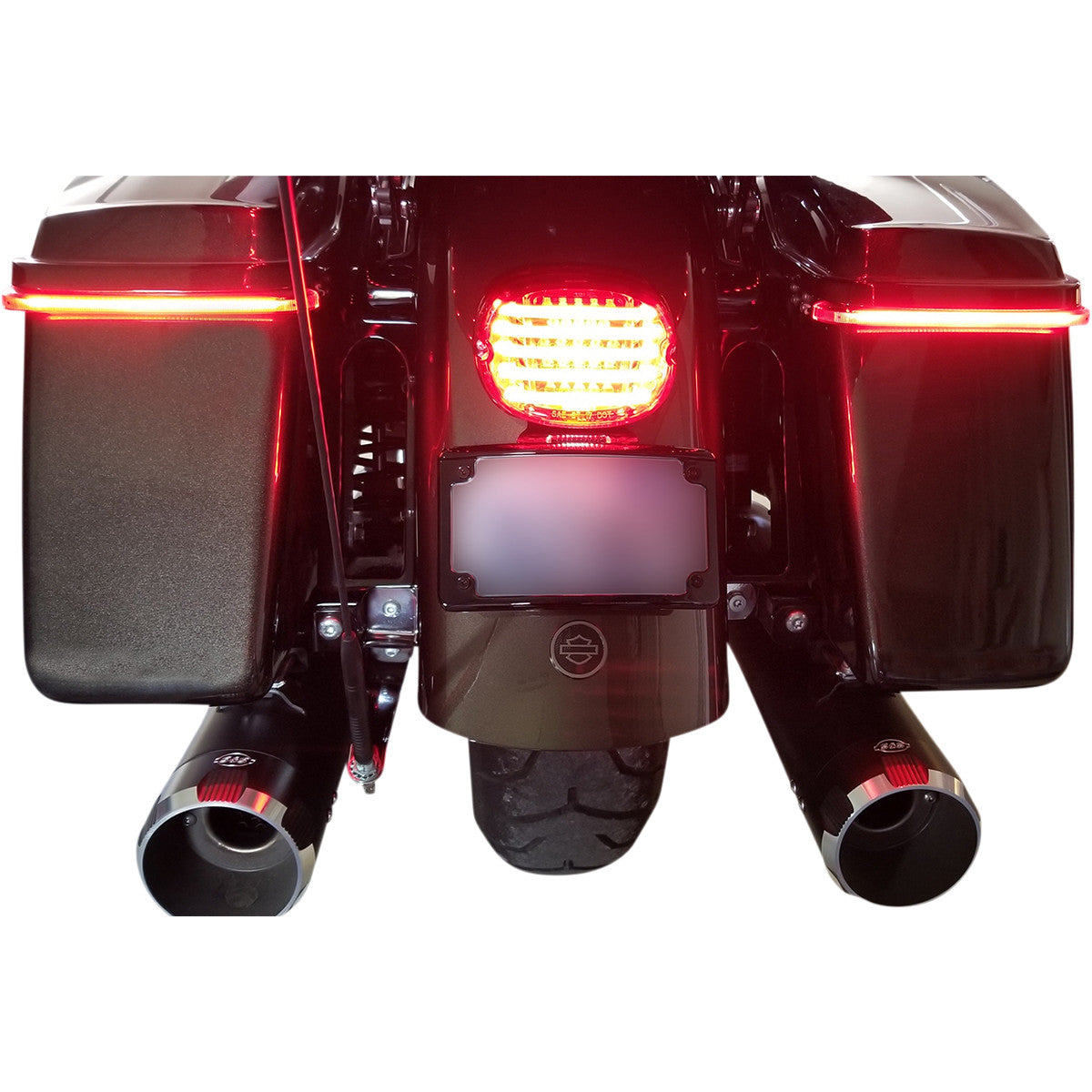 Probeam® Low Profile Led Taillights with Bottom Window For Harley Davidson