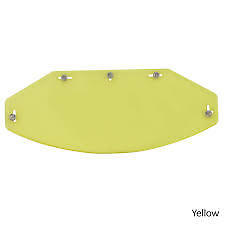 Pantalla Para Casco AFX Vintage 5-Snap Flat Shield Yellow Solid