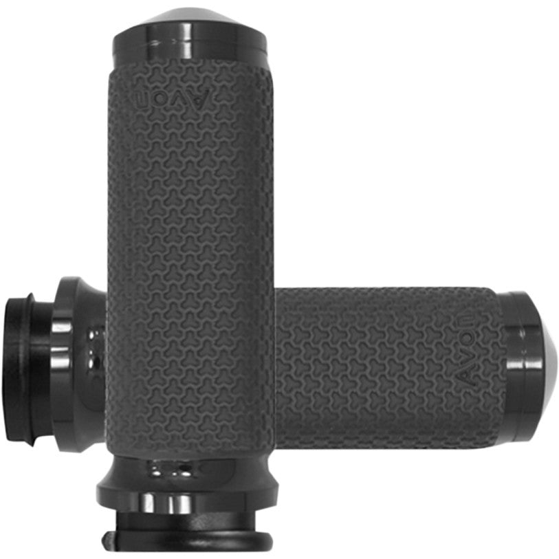 Puños Para Harley-Davidson® Avon Memory Foam Grips Black Large