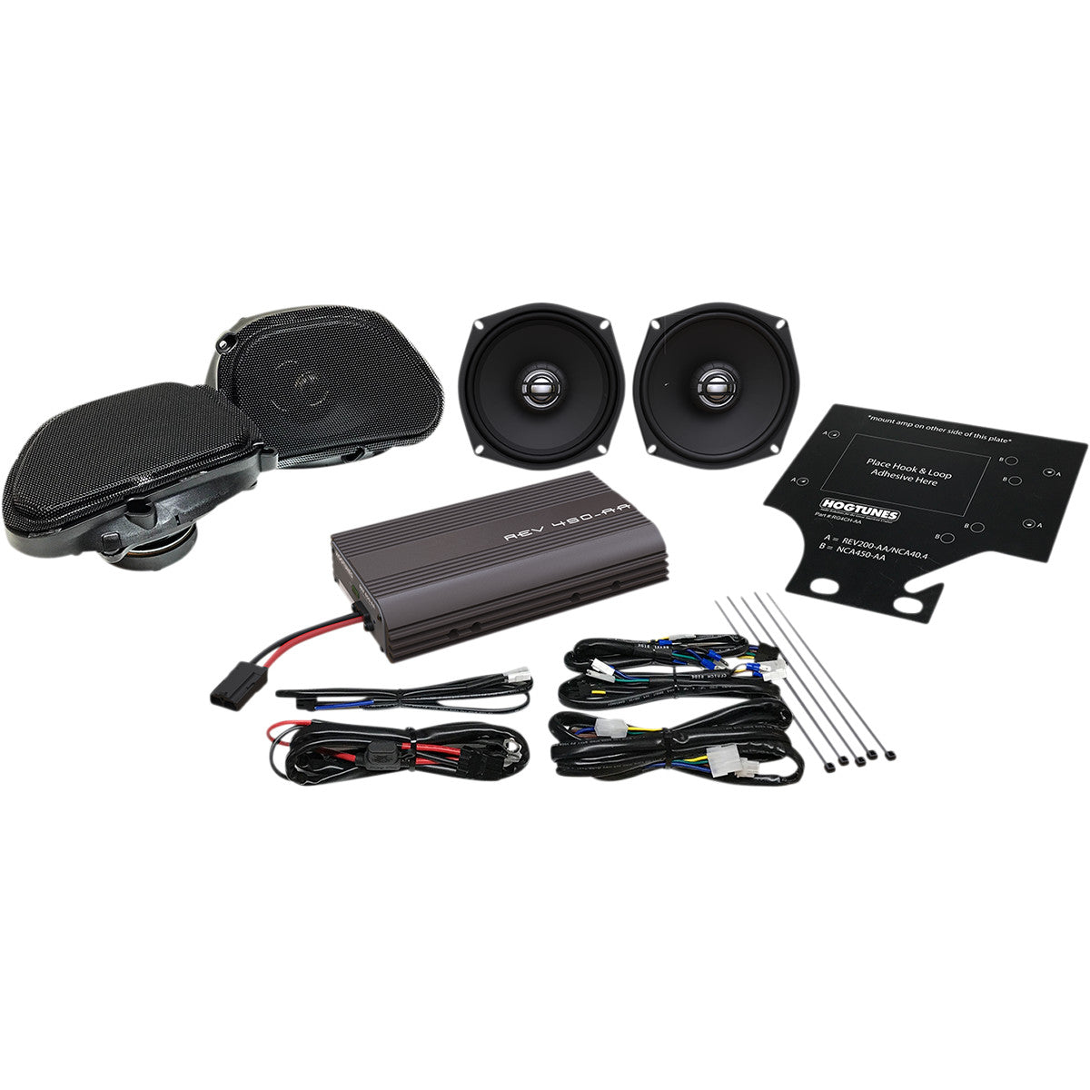 Lautsprecher-/Verstärker-Kit vorne/hinten für Harley Davidson