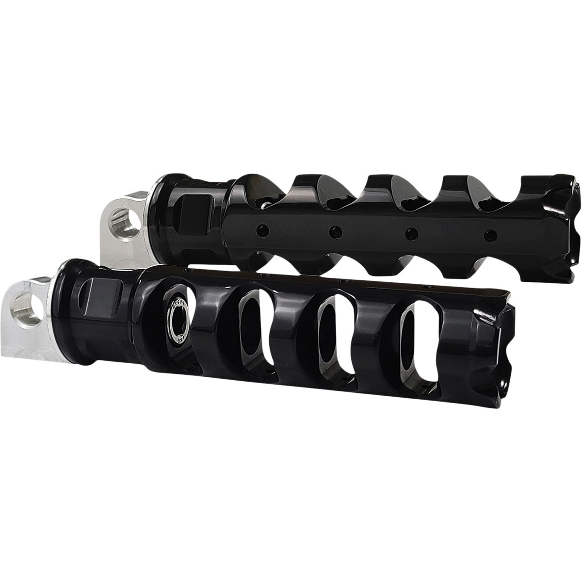 Muzzle Brake Folding Footpegs For Harley Davidson