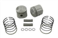 Replica 74 Overhead Valve Piston Set Standard Size For Harley-Davidson