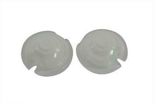 Replica Marker Lamp Lens Glass Bullet Style White For Harley-Davidson