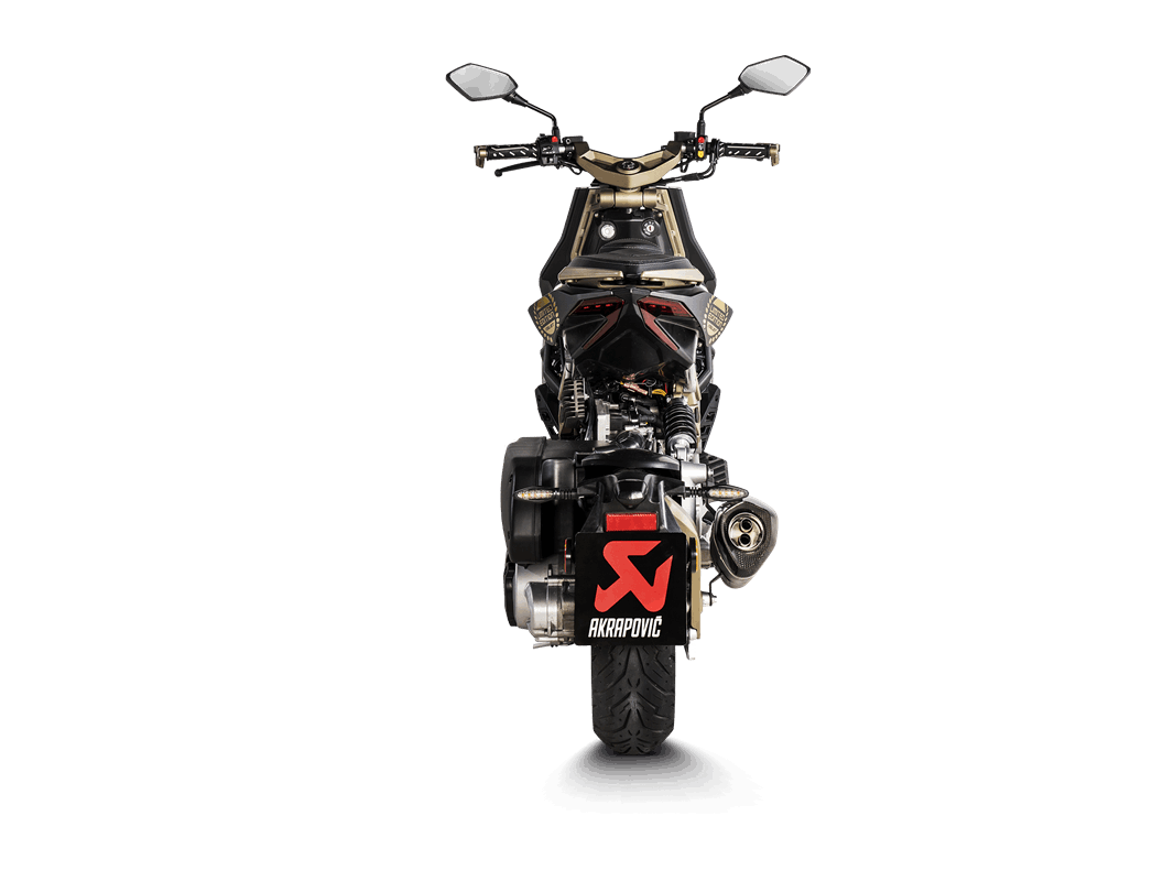 Slip-On-Schalldämpfer für Italjet Dragster 125/200 21-22