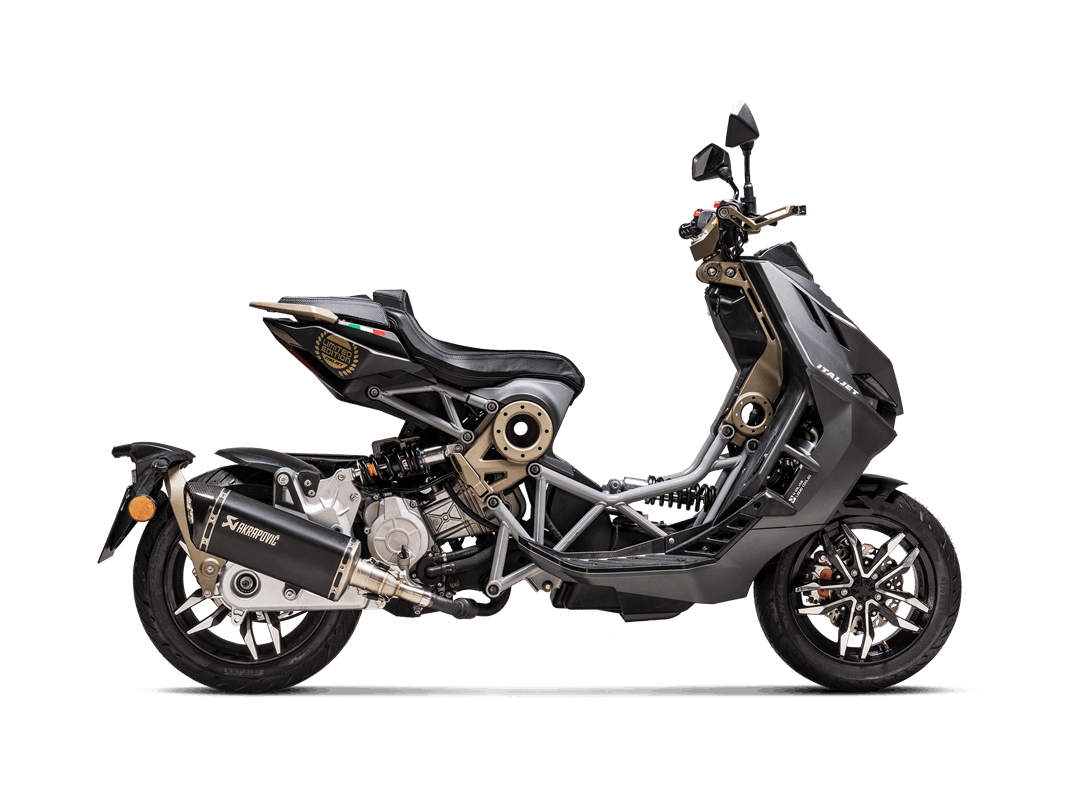 Slip-On-Schalldämpfer für Italjet Dragster 125/200 21-22