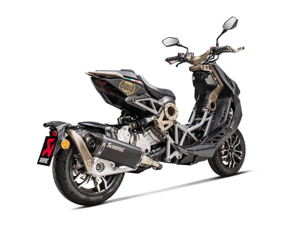 Slip-On-Schalldämpfer für Italjet Dragster 125/200 21-22