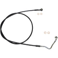 XR STAINLESS EXTREME RESPONSE FRONT UPPER BRAKE LINES FOR HD TRIKE MODELS