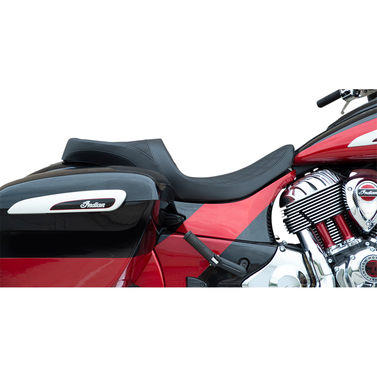 LOW-PROFILE TOURING SEATS FOR INDIAN