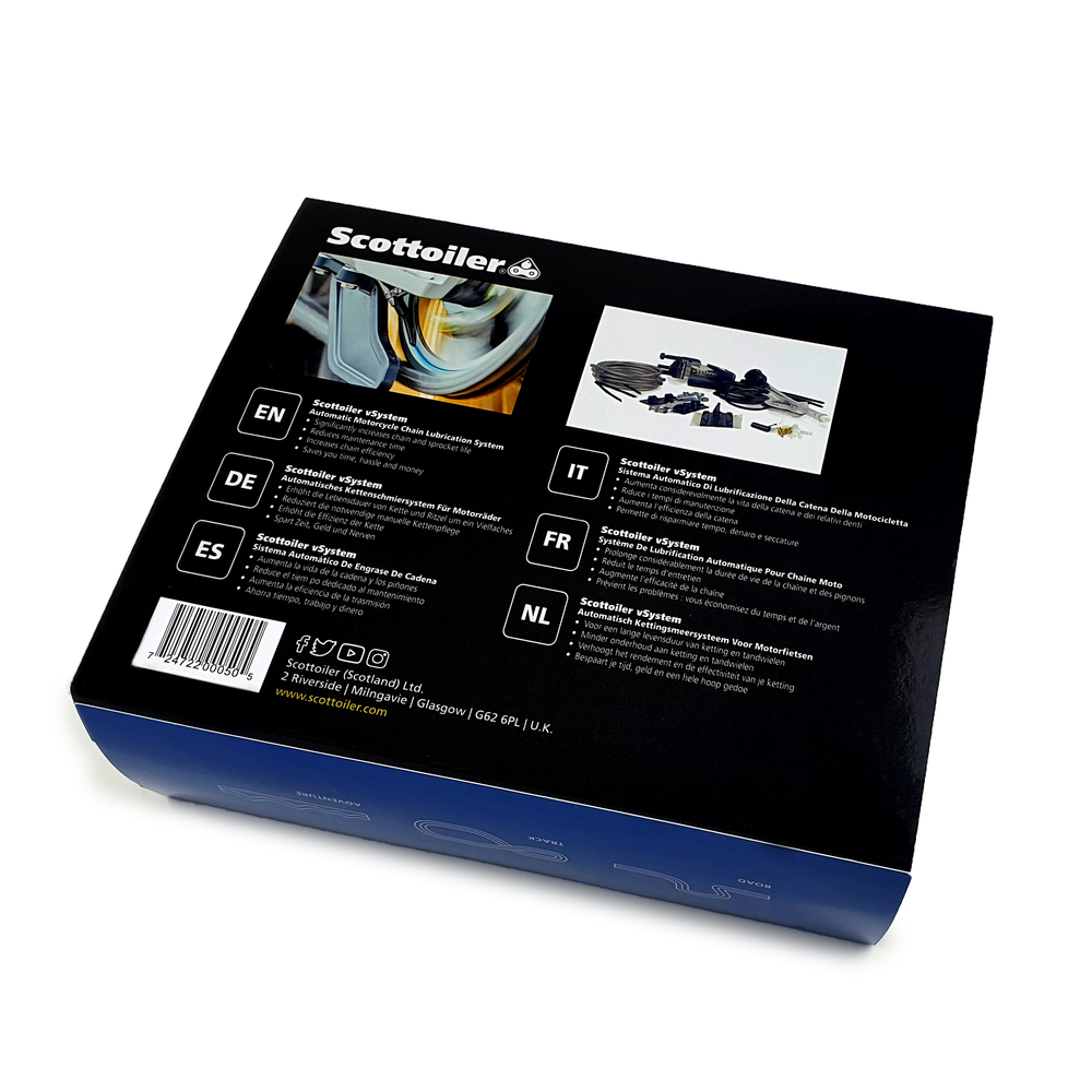 Engrasador Automático De Cadena Scottoiler Essentials Micro Vsystem So-6030