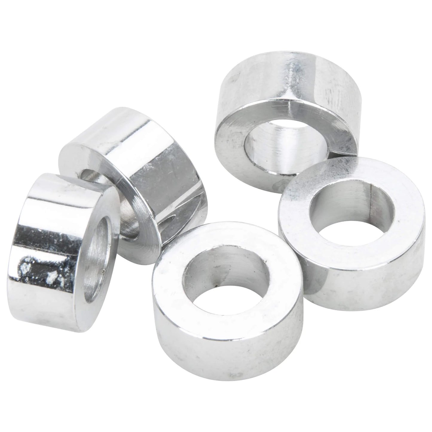 3/8 "I.D. x 13/16" O.D. X 1/2 Crome Spacer 5-Pack