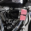 Tuned Induction Air Cleaners Gloss black For Harley Davidson