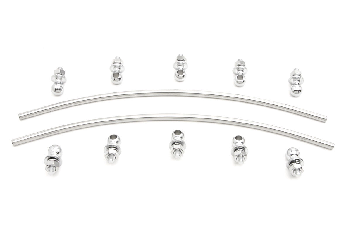 Saddlebag Mount Plate Rail Kit For Harley-Davidson
