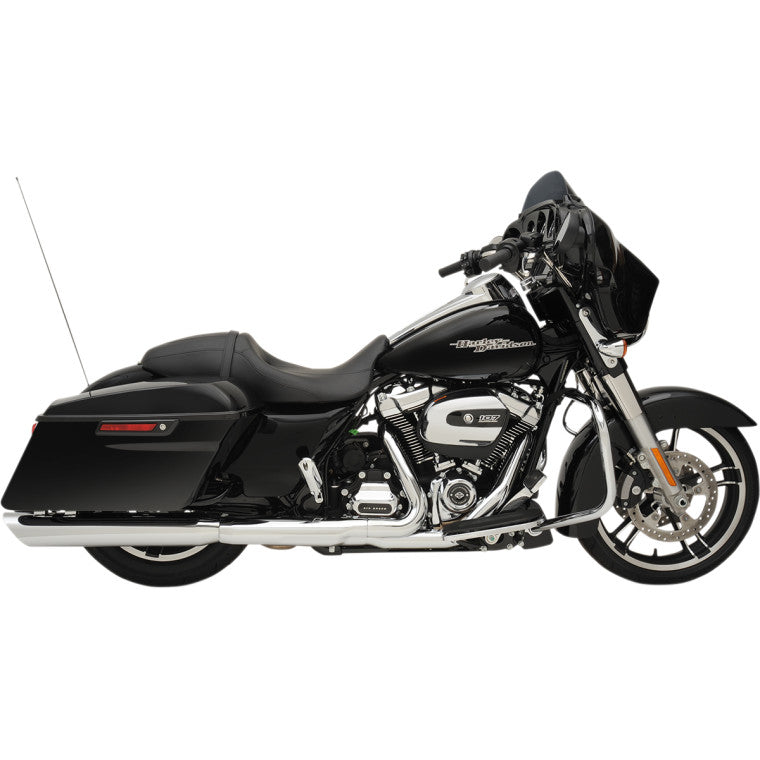 Slashdown Slip-On Mufflers Chrome 3.5"