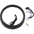 PROBEAM® AMBER/WHITE HEADLAMP TRIM RINGS Black, sequential turn signal